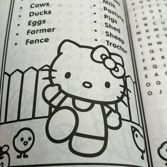 Hello Kitty Jumbo Word Search Puzzle Books 3 Count Bundle New - Picture 10 of 10